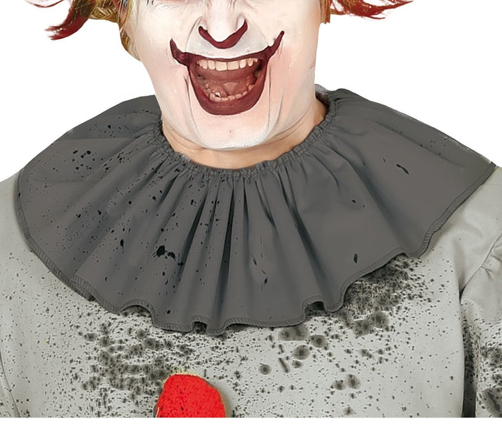 Costume da Clown Halloween Uomo Grigio