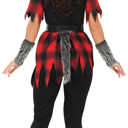 Costume di Halloween da donna lupo mannaro