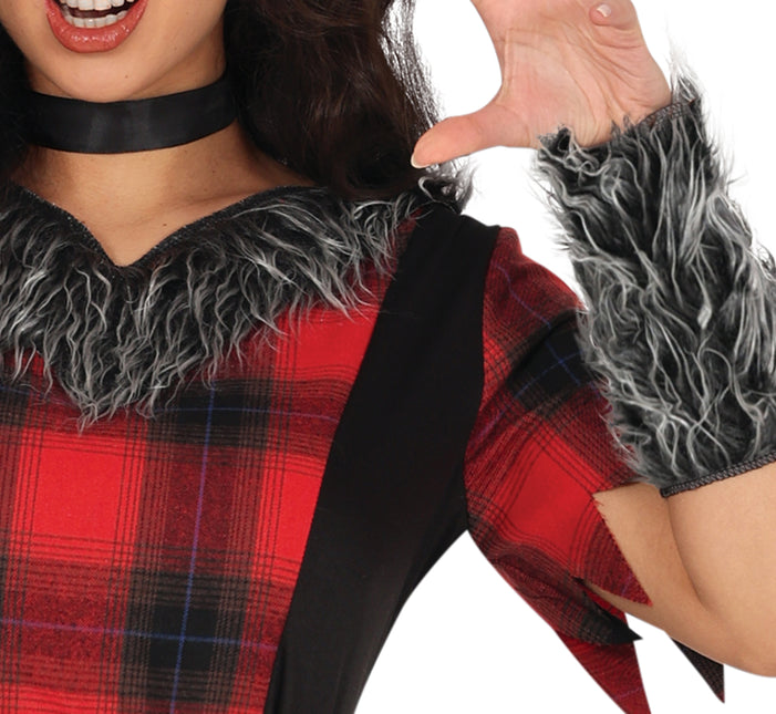 Costume di Halloween da donna lupo mannaro