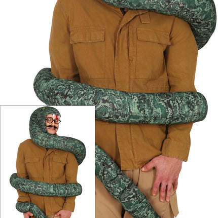 Costume di Halloween Attacco del serpente
