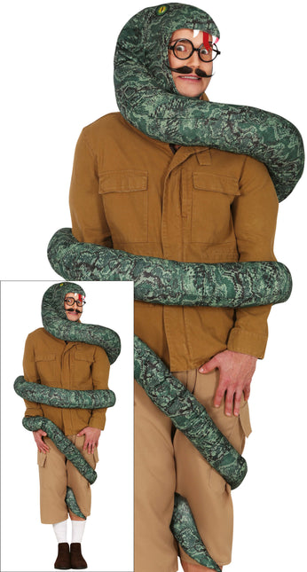 Costume di Halloween Attacco del serpente