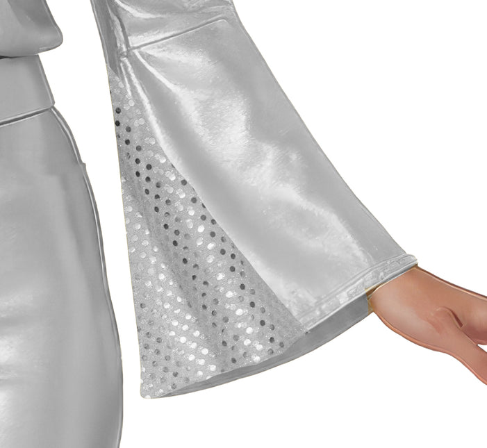 Tuta da discoteca Argento Donna 3 pezzi