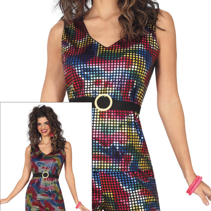 Tuta da discoteca donna 3 pezzi