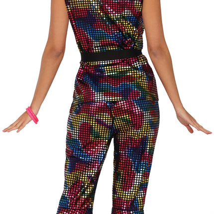 Tuta da discoteca donna 3 pezzi