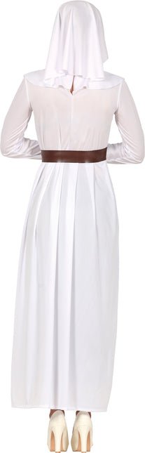 Costume da suora donna bianco