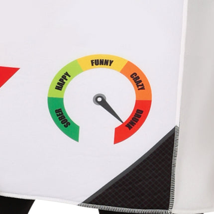 Tuta della polizia con etilometro