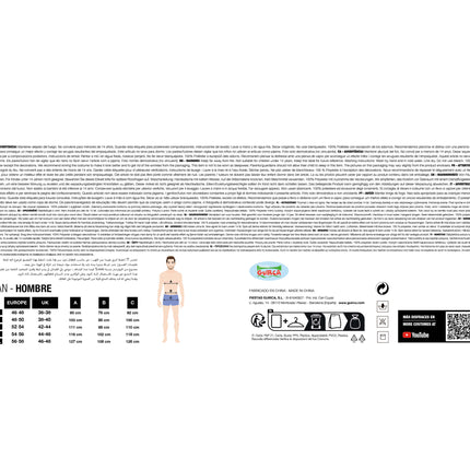 Abito da Cheerleader Uomo Bearleader