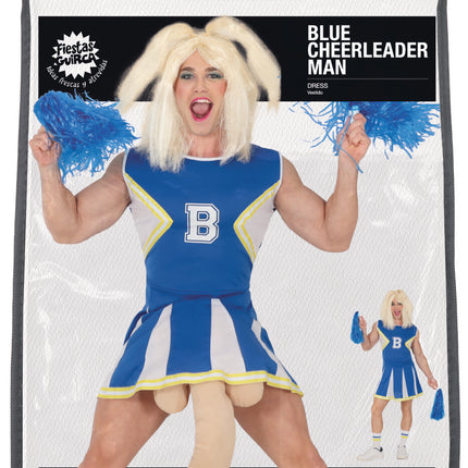 Tuta da Cheerleader Uomo Blu