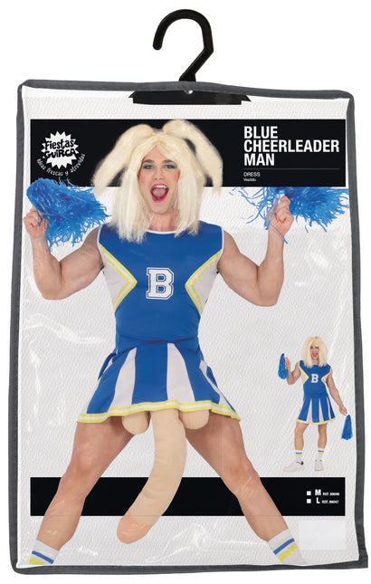Tuta da Cheerleader Uomo Blu