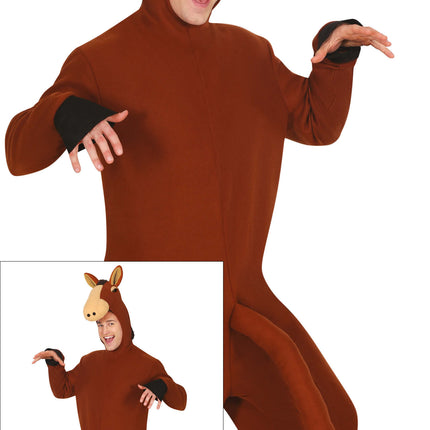 Abito da cavallo marrone