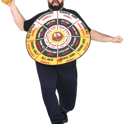 Costume da gioco da bere per uomo