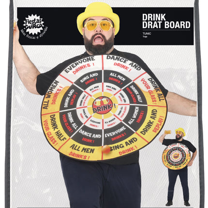 Costume da gioco da bere per uomo