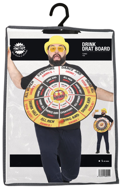 Costume da gioco da bere per uomo