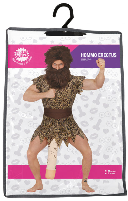 Costume da cavernicolo con pene