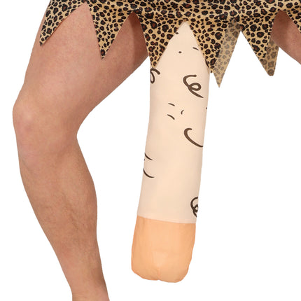 Costume da cavernicolo con pene