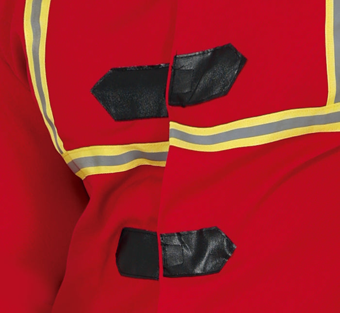 Costume da pompiere 4 pezzi