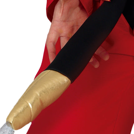 Costume da pompiere 4 pezzi