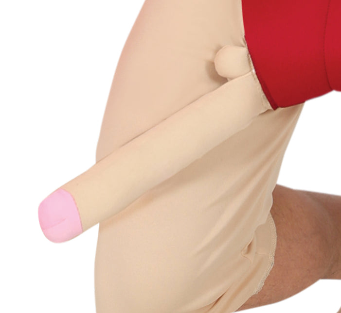 Costume da bagnino da uomo a sorpresa