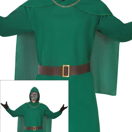 Costume da Robin Hood Medico Verde