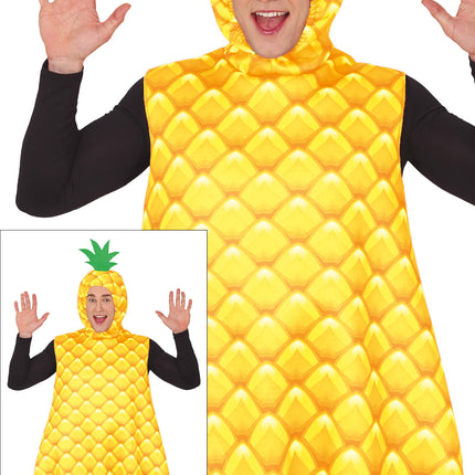 Abito ananas giallo