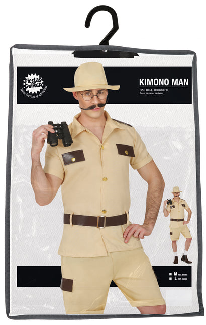 Costume Giungla Uomo 3 pezzi