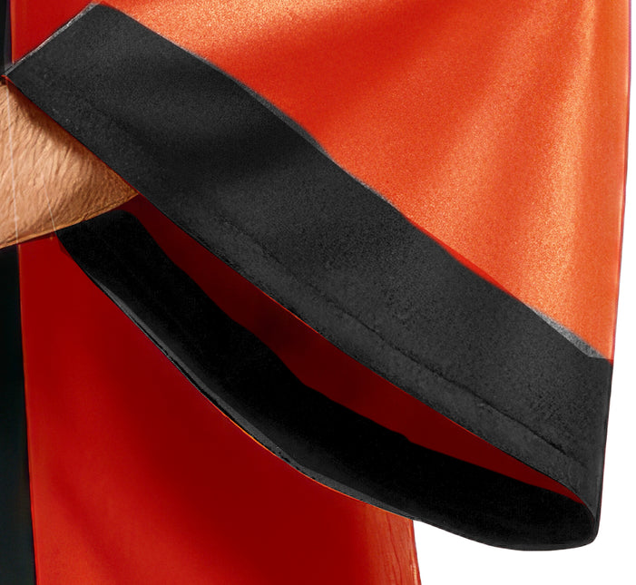 Kimono rosso nero da uomo 3 pezzi