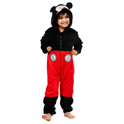 Costume da Topolino Nero Rosso Bambino