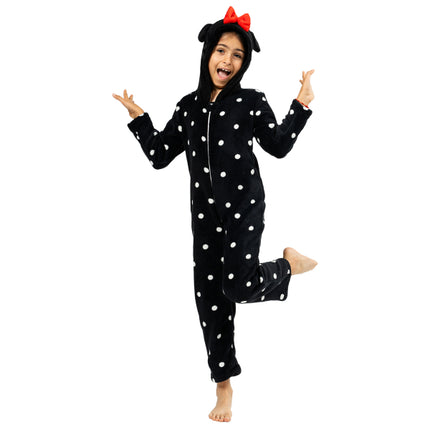 Minnie Mouse Onesie Nero Rosso Bambina