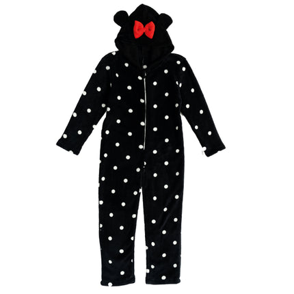 Minnie Mouse Onesie Nero Rosso Bambina