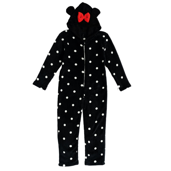 Minnie Mouse Onesie Nero Rosso Bambina