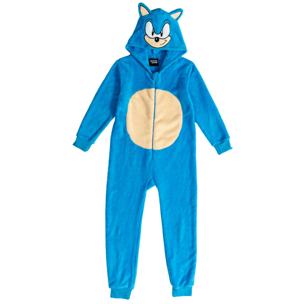Sonic Onesie Blu Bianco Bambino