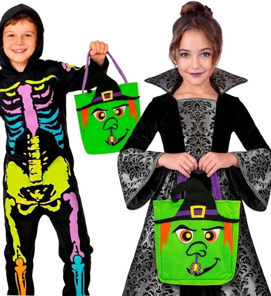 Borsa "Dolcetto o scherzetto" da strega