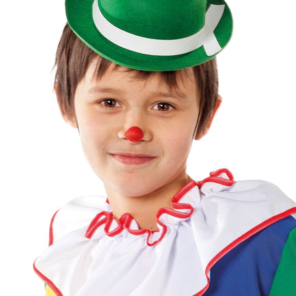 Cappello a bombetta verde mini