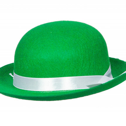 Cappello a bombetta verde mini