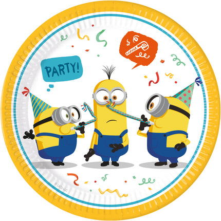 Minions: L'ascesa di Gru Fsc Piatti di carta di nuova generazione grandi 23Cm 8St