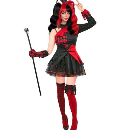 Abito da Halloween da donna "Buffone"