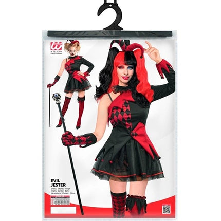 Abito da Halloween da donna "Buffone"