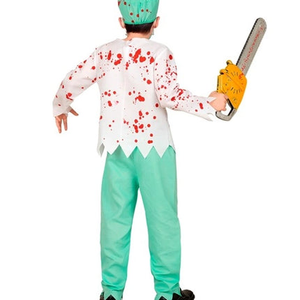 Costume di Halloween per bambini: dottore zombie insanguinato