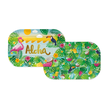 Set di 2 piatti da portata Hawaii Aloha