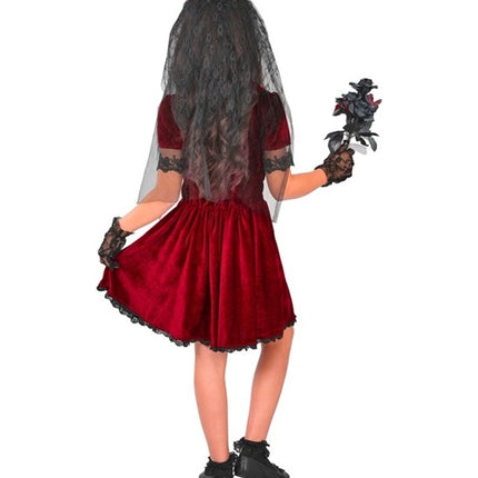 Costume di Halloween per bambini: Sposa vampira gotica