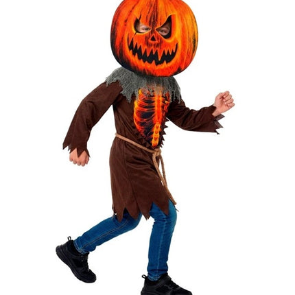 Costume di Halloween per bambini: zucca spaventosa