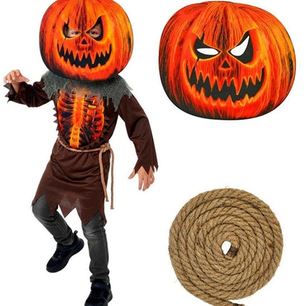 Costume di Halloween per bambini: zucca spaventosa