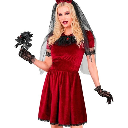 Abito da Halloween da donna: sposa vampira gotica