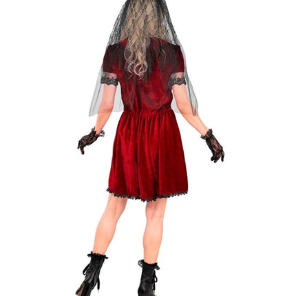 Abito da Halloween da donna: sposa vampira gotica