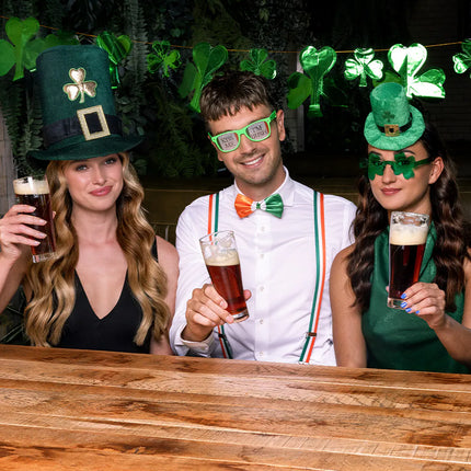 Occhiali da festa per il giorno di San Patrizio