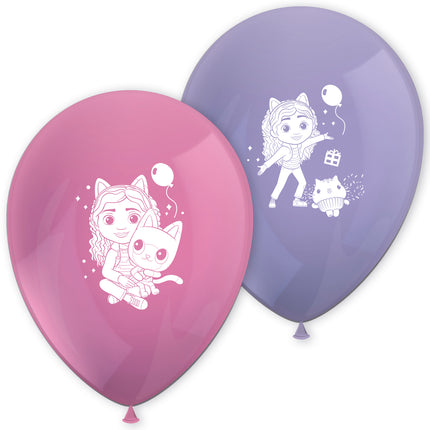 Palloncini Gabby'S Dollhouse 28 cm 8 pezzi