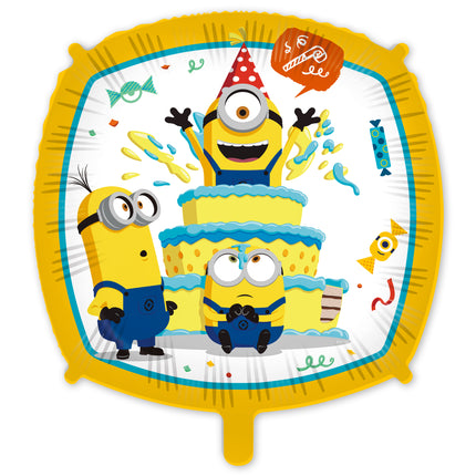 Palloncino ad elio Minions in foil vuoto 46 cm