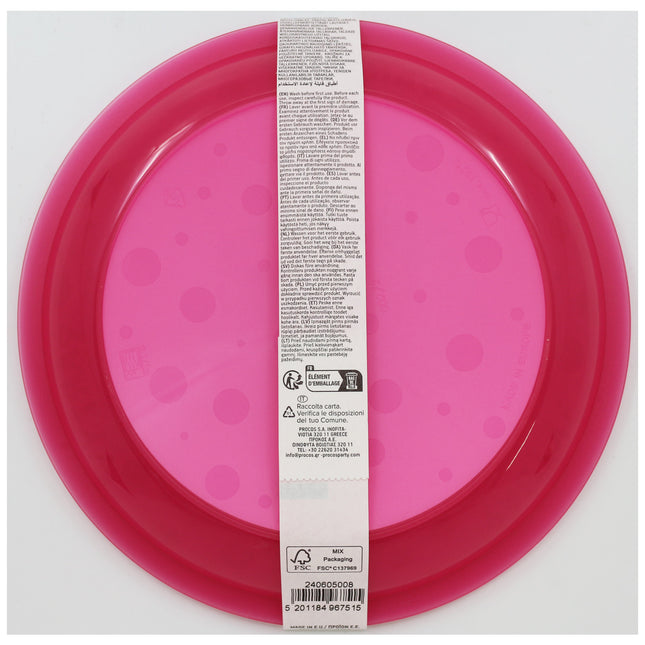 Piatti riutilizzabili My Little Princess Party 21Cm 4St
