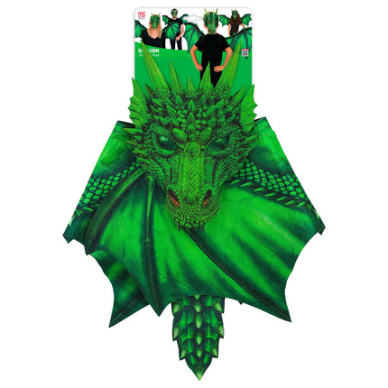 Costume da drago verde