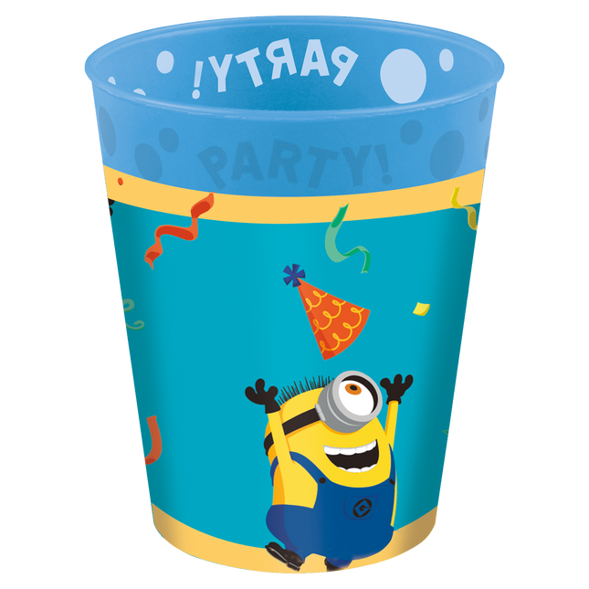 Bicchieri Minions in plastica 250ml 4pz